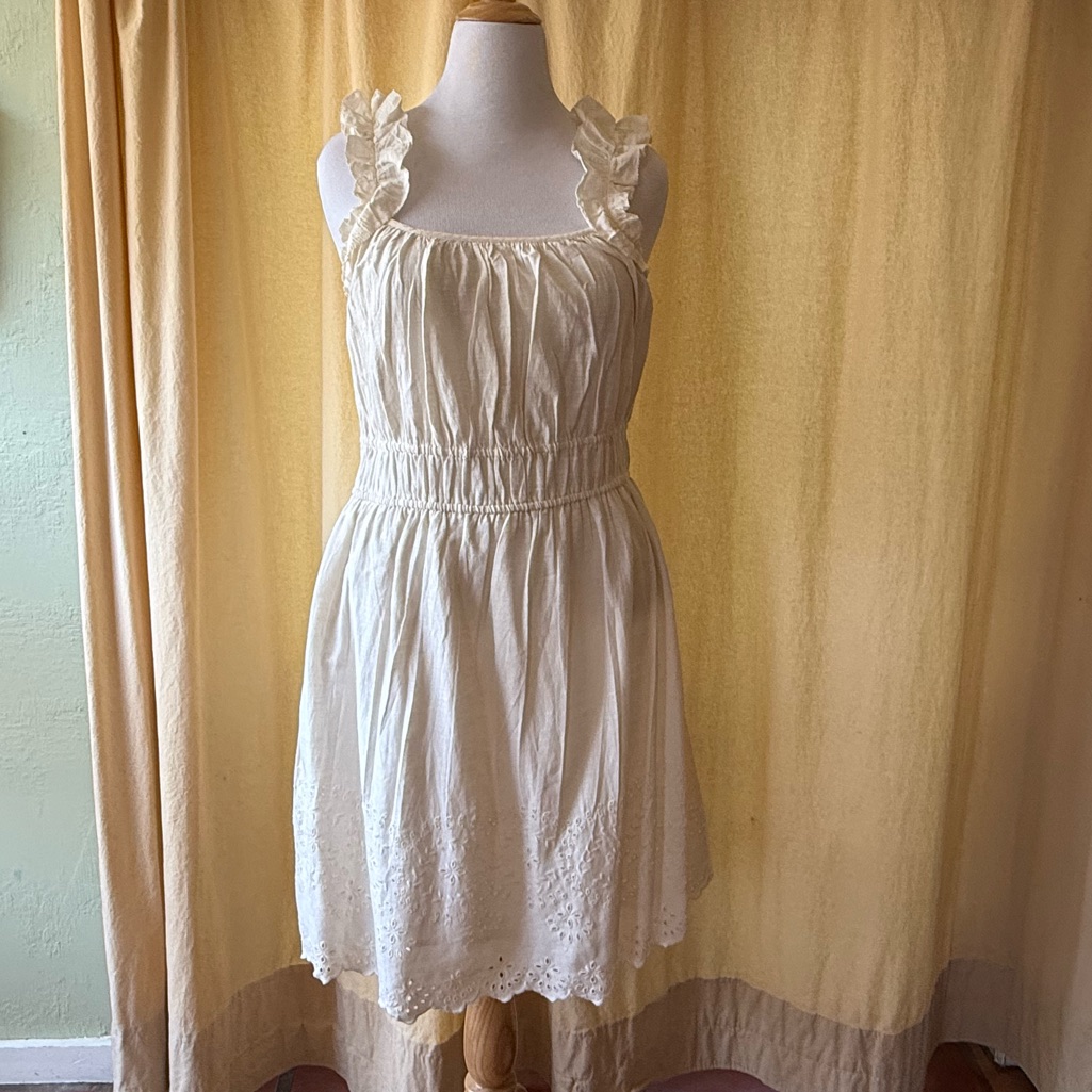 Cream Dress Xxl Tall